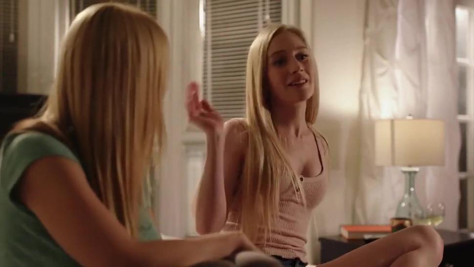 Two Blonde Teens Explore First Lesbian Experience