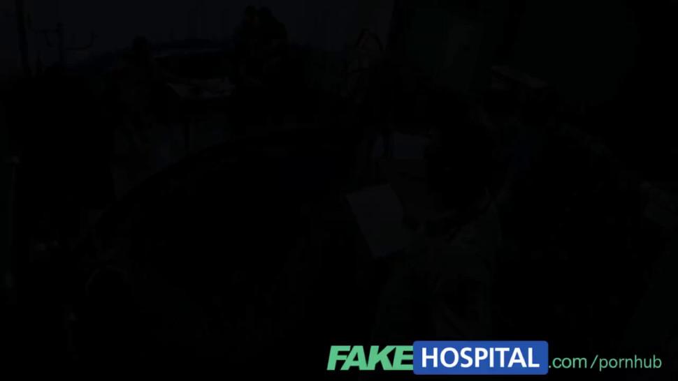 FakeHospital Patient wants advice on dildo stuck inside her pussy