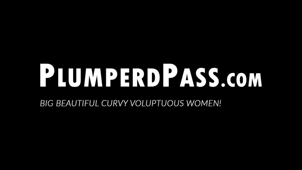 PLUMPERD PASS - Chubby woman got her hairy snatch hammered by muscular stud