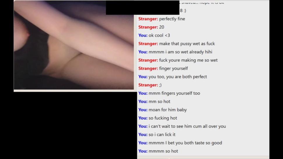 OMEGLE - 20YO COUPLE FUCK IN FRONT OF THE CAM (Part 2)