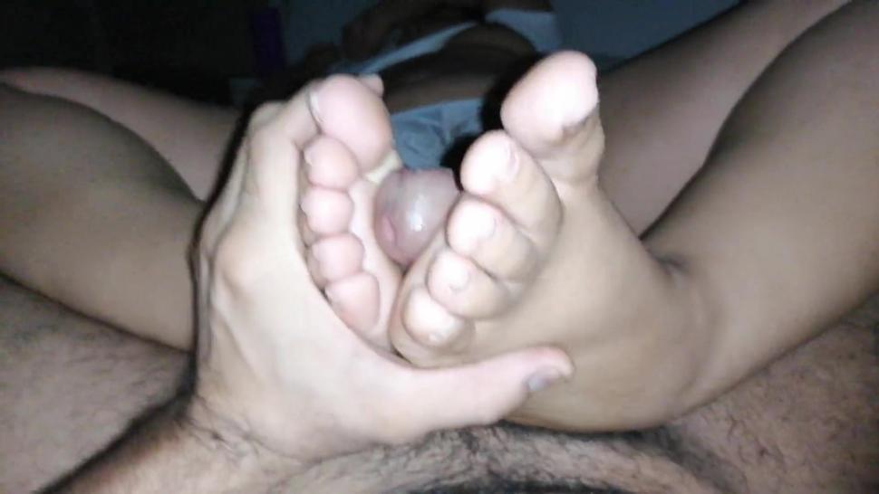 Footjob After Fucking Delicious