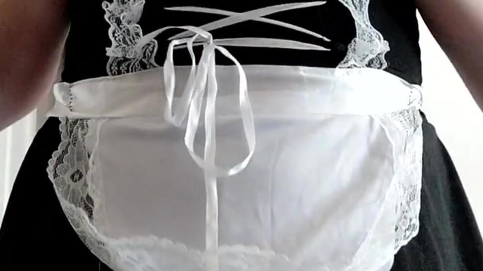 French maid strip