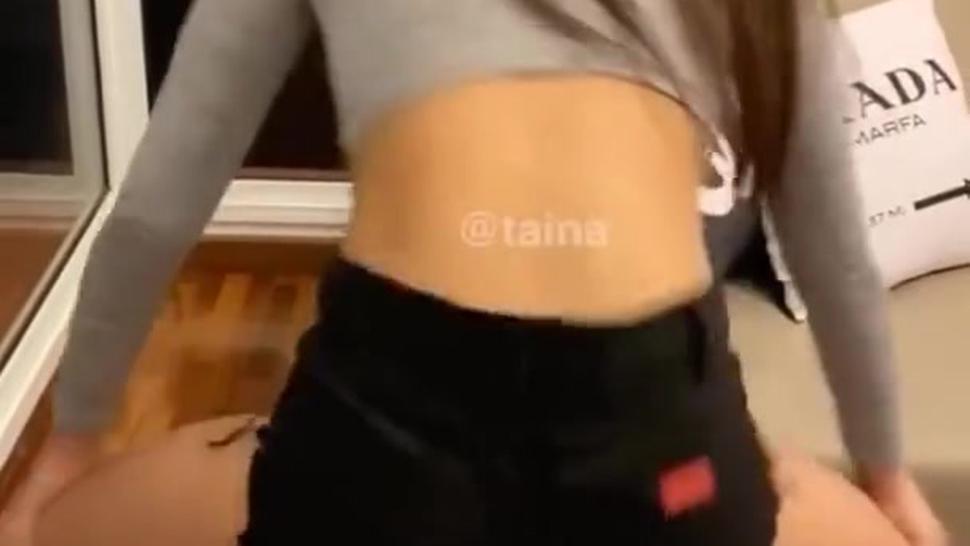 taina costa twerk , before she ruined her nose :(