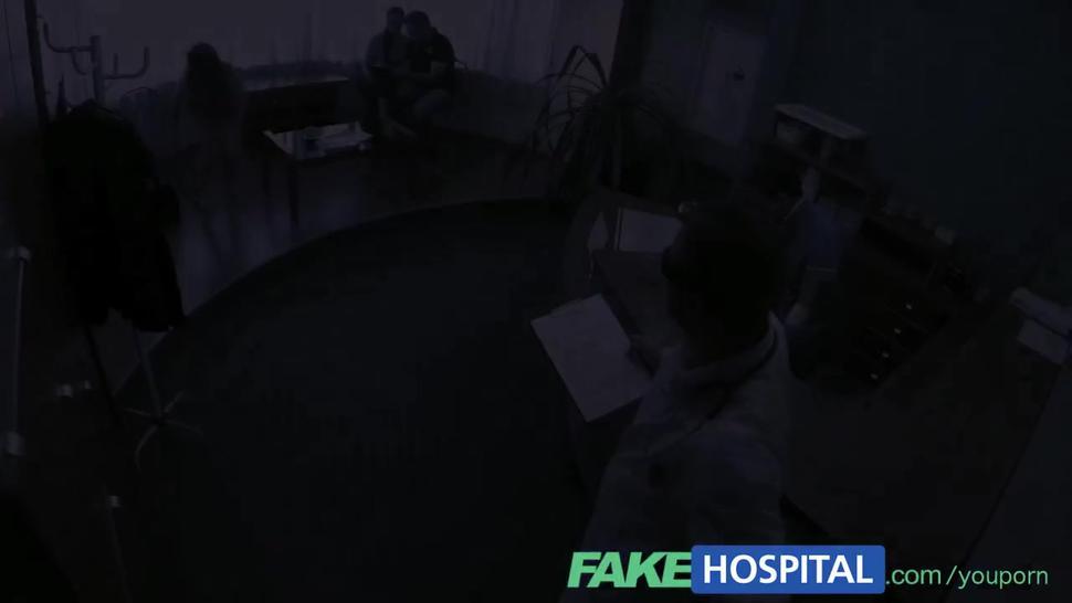 FakeHospital Doctor prescribes his dick to help relieve sexy patients back pain