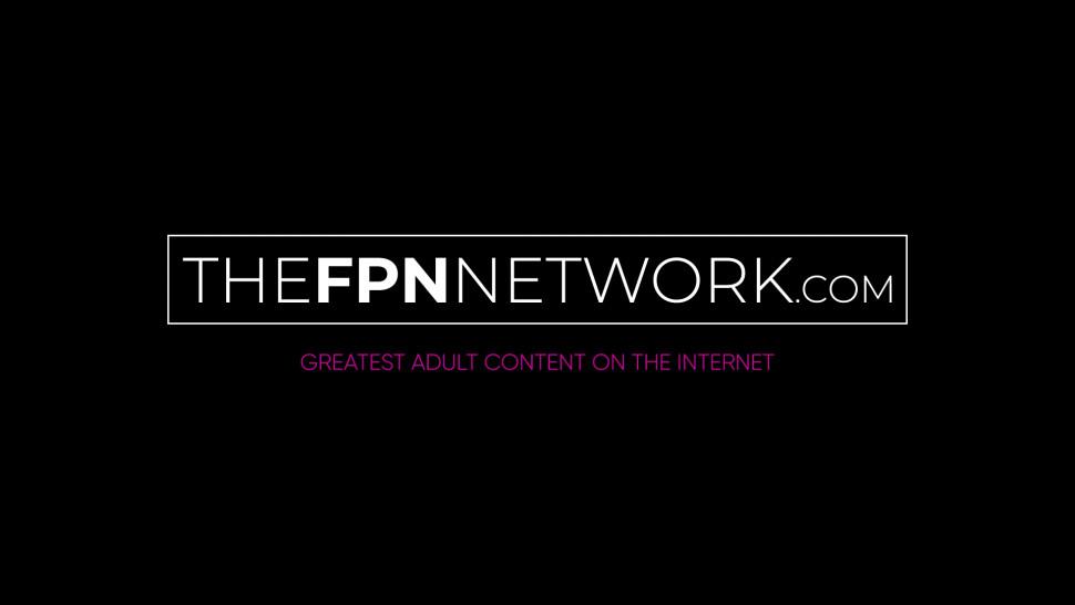 THE FPN NETWORK - Babe Aria Alexander Fed Cum After Interracial Riding