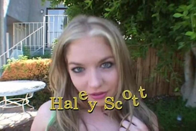 Haley Scott Chocolate and Vanilla Cum Eater