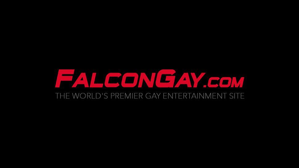 FALCON GAY - Gay studs Johnny Ford and Isaac Parker bareback hardcore