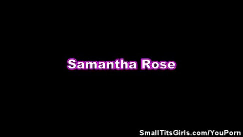 Samantha Rose Exposes Her Small Boobs