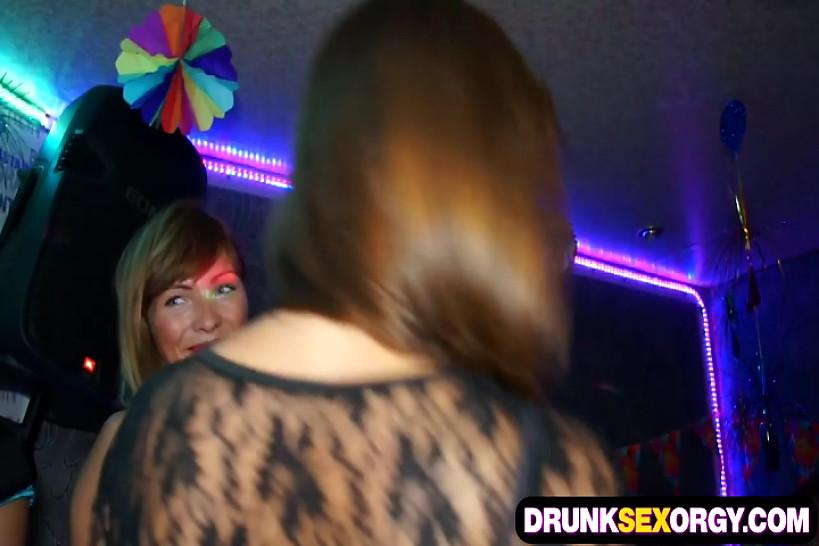 DRUNKSEXORGY - Nasty sex party with lusty sluts