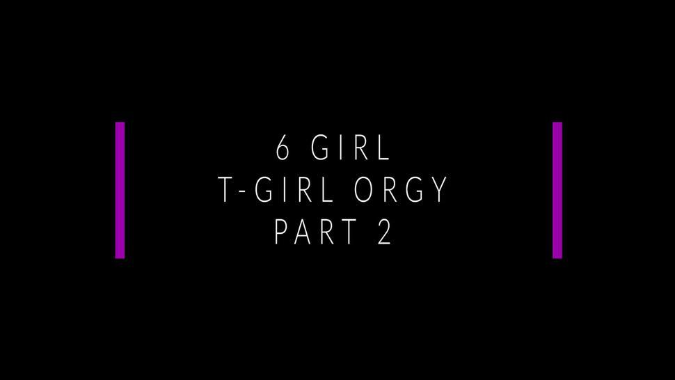 6 TGirl Orgy Party - Part 2