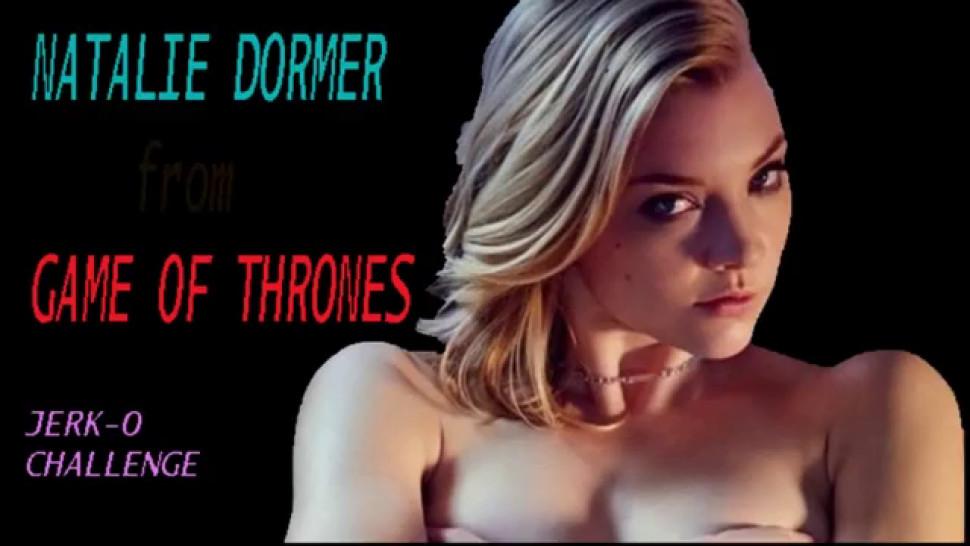 Natalie Dormer from Game of Thrones - Hot Jerk-O-Challenge