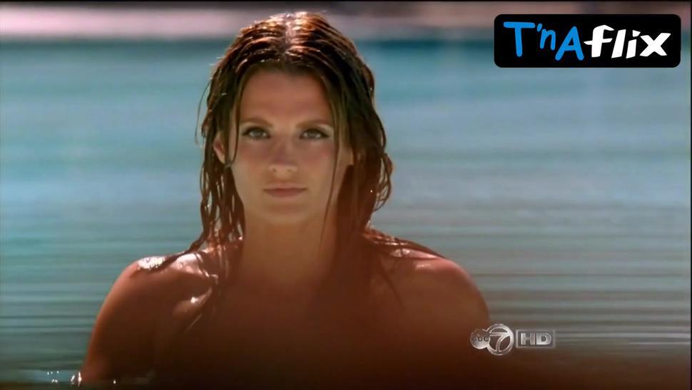 Stana Katic Sexy Scene  in Castle