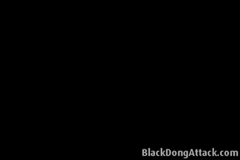 BLACK DONG ATTACK - Black sexual predator fucks white slut