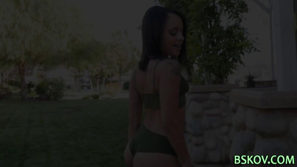 Holly Hendrix riding dick and giving head