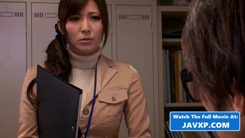Japanese Office MILF Fucked By Her Boss