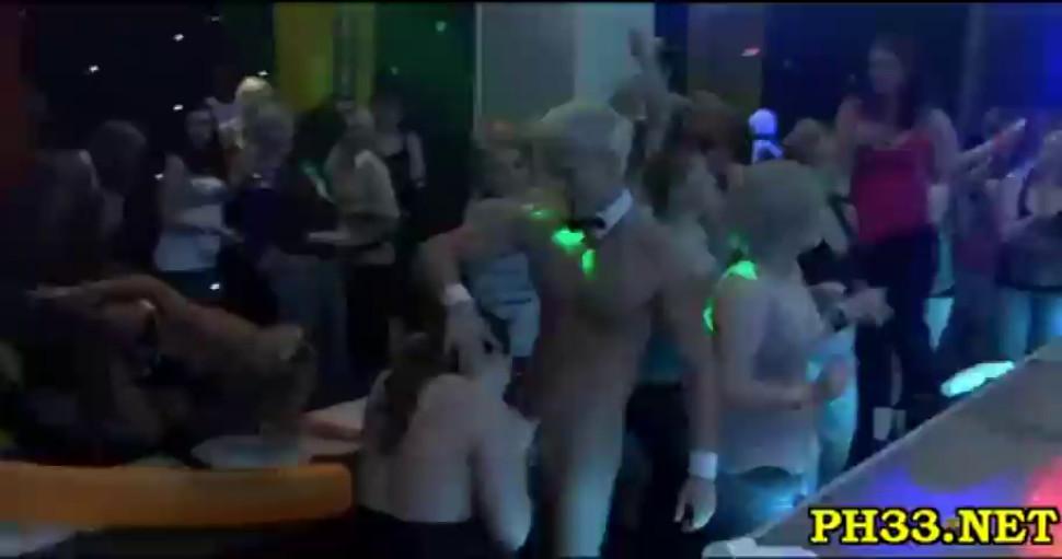 Two waiters fucking one bitch - video 10