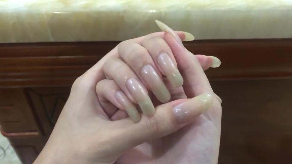 natural long nail