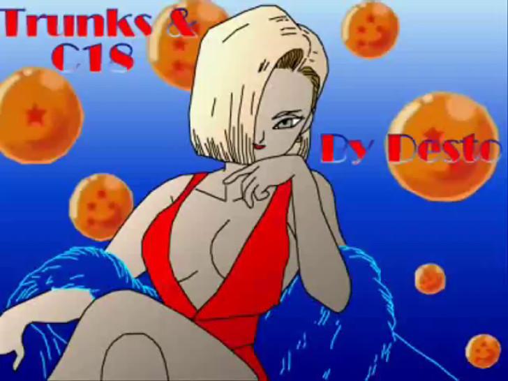 Dragon ball z trunks & android 18