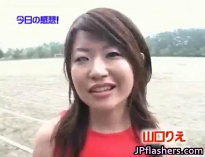 Asian amateur in nude track and field part2 - video 6
