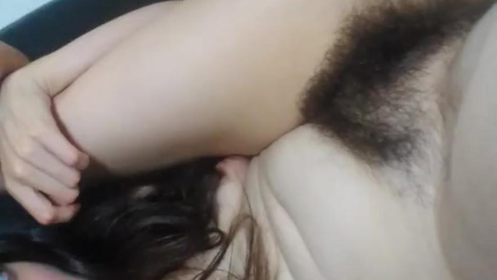 Silly Crazy Dumb Hairy Camgirl Muses About Tooting Farts After Farting a Small Stinky Fart