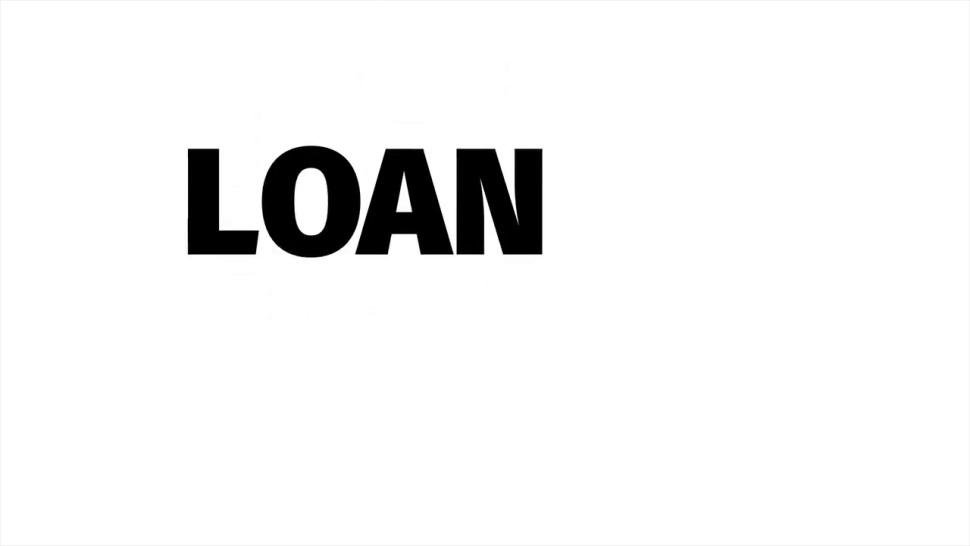 LOAN4K. Nice model in lingerie accepts sex for cash in loan office