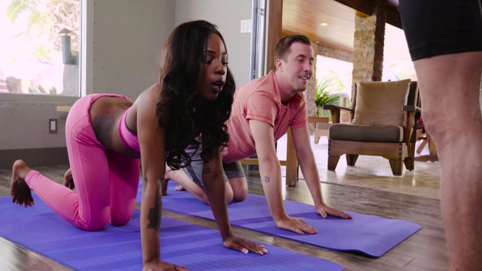 Sarah Banks In Yoga Freaks Episode Eight