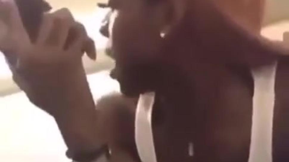 Hood Bitch Fucked While On The Phone