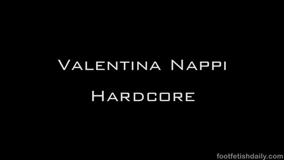 FOOT FETISH DAILY - Valentina Nappi foot fetish