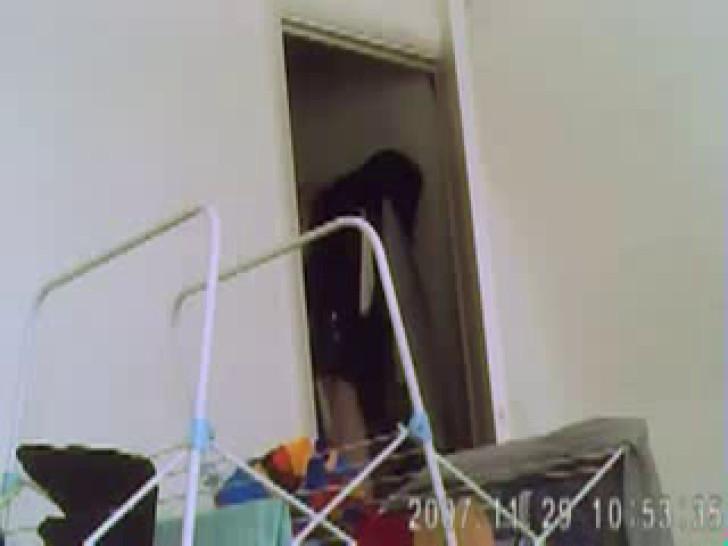 small breasted mom caught on voyeur camera