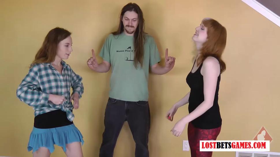 LOSTBETSGAMES - Rock Paper Scissors Strip    First One Nude Loses