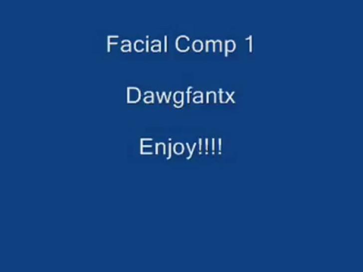 Facial cumshot compilation - video 6