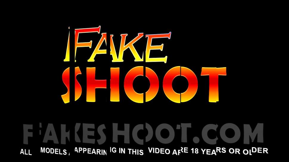 Voluptuous slut tricked into fucking on fake shoot - video 1