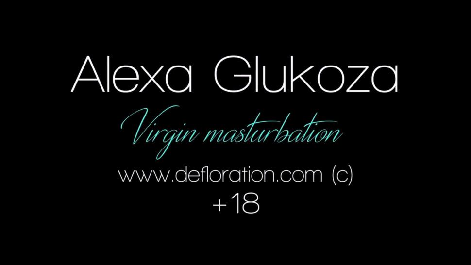 First time pussy rubbing by Alexa Glukoza