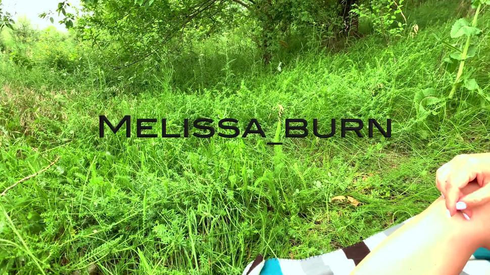 Wrong turn or how I decided to cum sweetly in nature - Melissa Burn. 4K 60fps