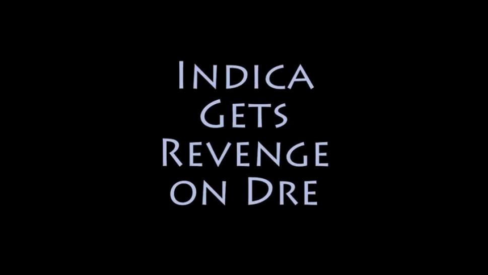 Indica Gets Revenge on Dre - F/F, Sexy Brunette Tickles Her Back!