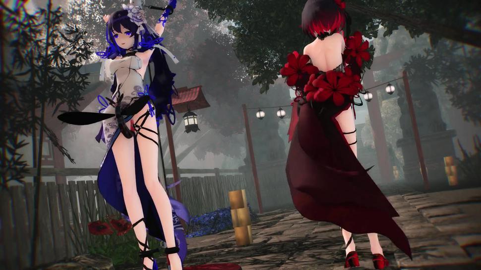 (MMD Insect) Seele and Dark Seele Vollerei (phone number) (Submitted by ?????)