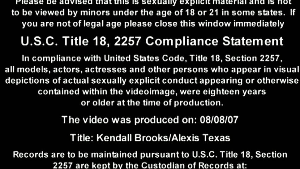 Kendall Brooks, Alexis Texas & Alex Sanders - Housewife 1 on 1