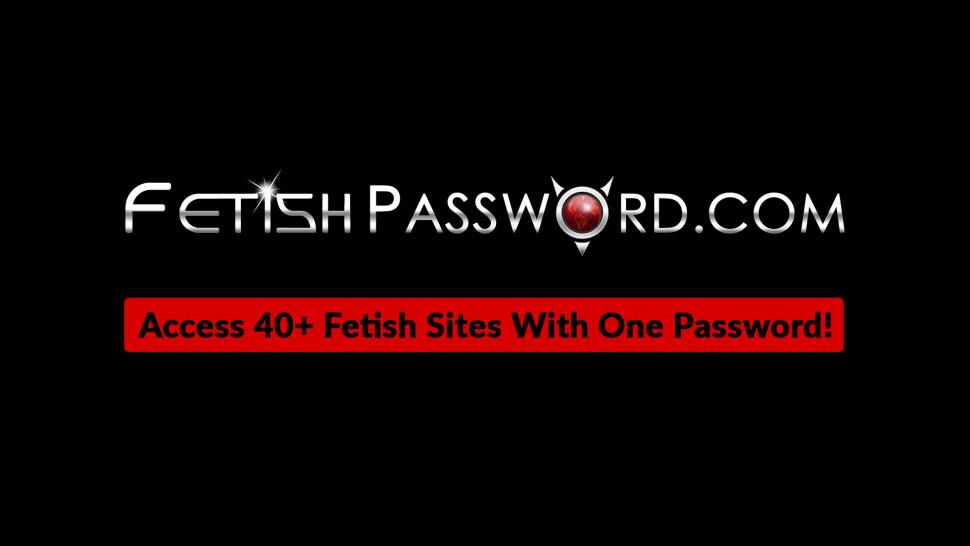 FETISH PASSWORD - Bound Latina gagging on maledoms cock and getting fucked