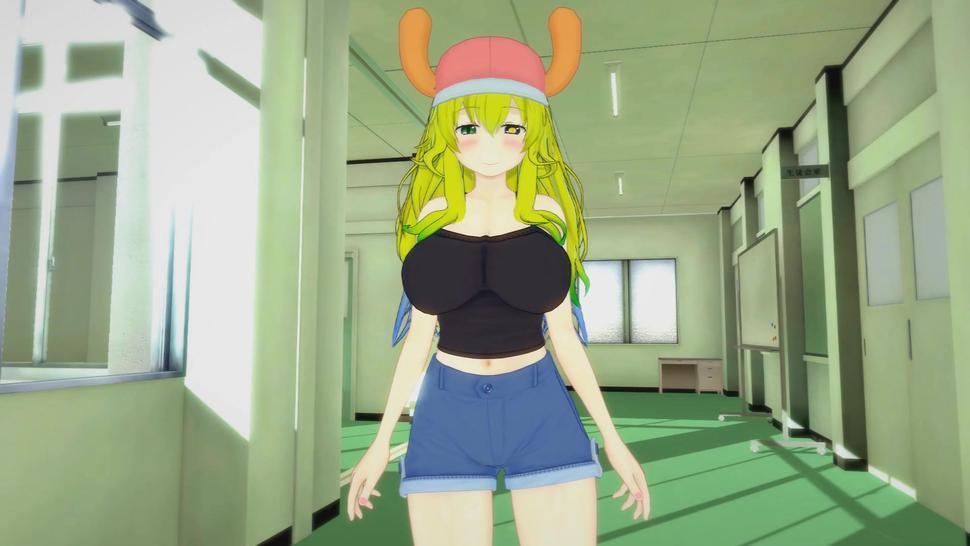 Miss Kobayashi's Dragon Maid Hentai 3D - Lucoa x Kobayashi (Futa)
