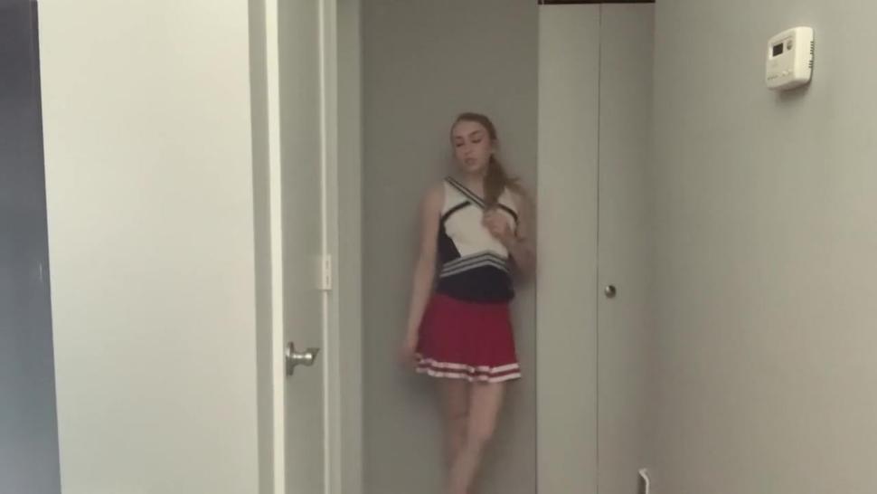 Cheerleader Bully POV Ball Busting