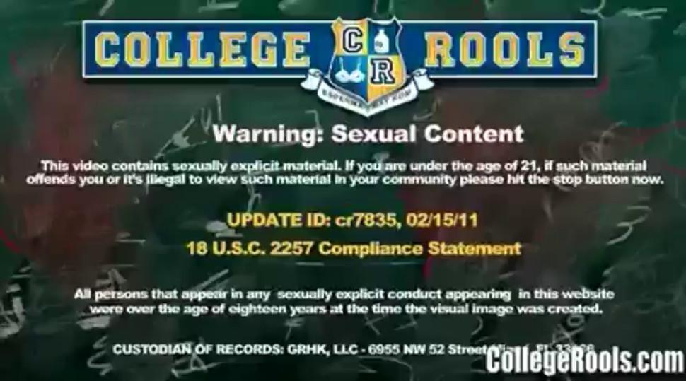 3 Horny College Girls Sucking Dick on Camera - video 1