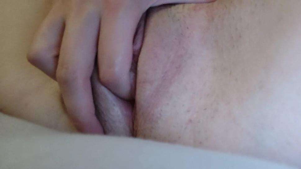 Hot teen masturbating wet tight pussy