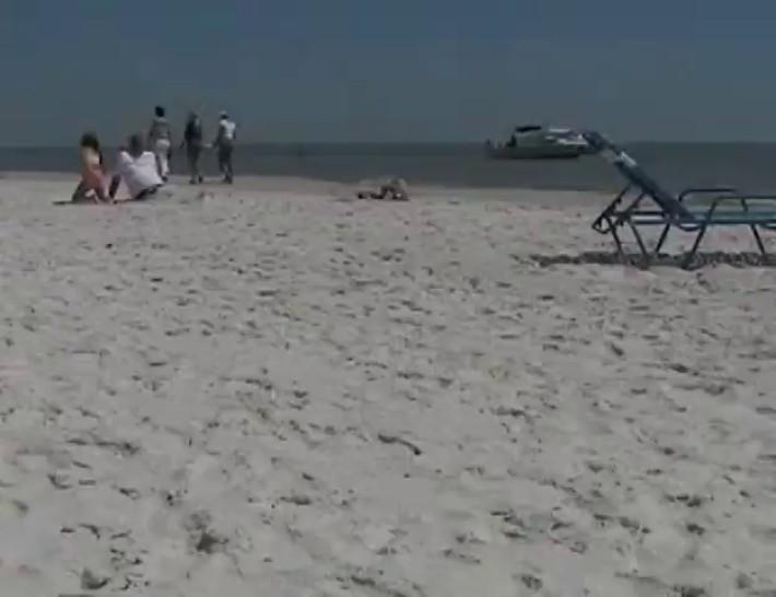 Amateur couple at the beach go back to hotel and video their hot sex