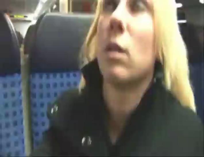 German Couple Fucking On A Train