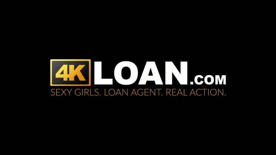 4K LOAN - Blonde beauty drilled missionary style for the money loan