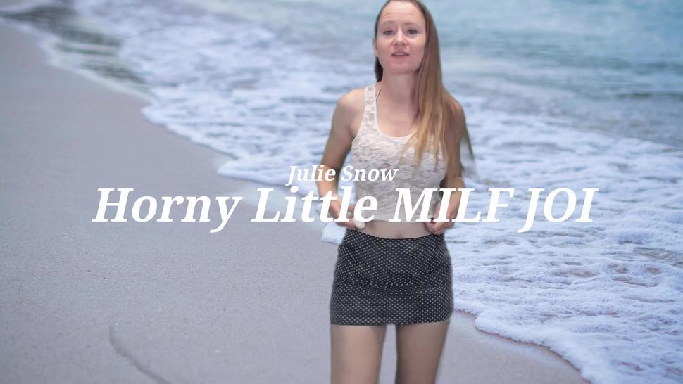 Horny Little MILF JOI