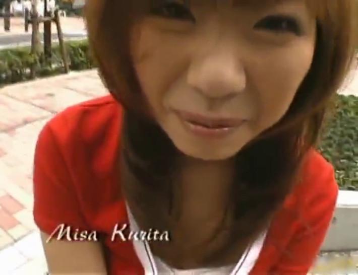 Misa Kurita Pretty Asian doll enjoys part1