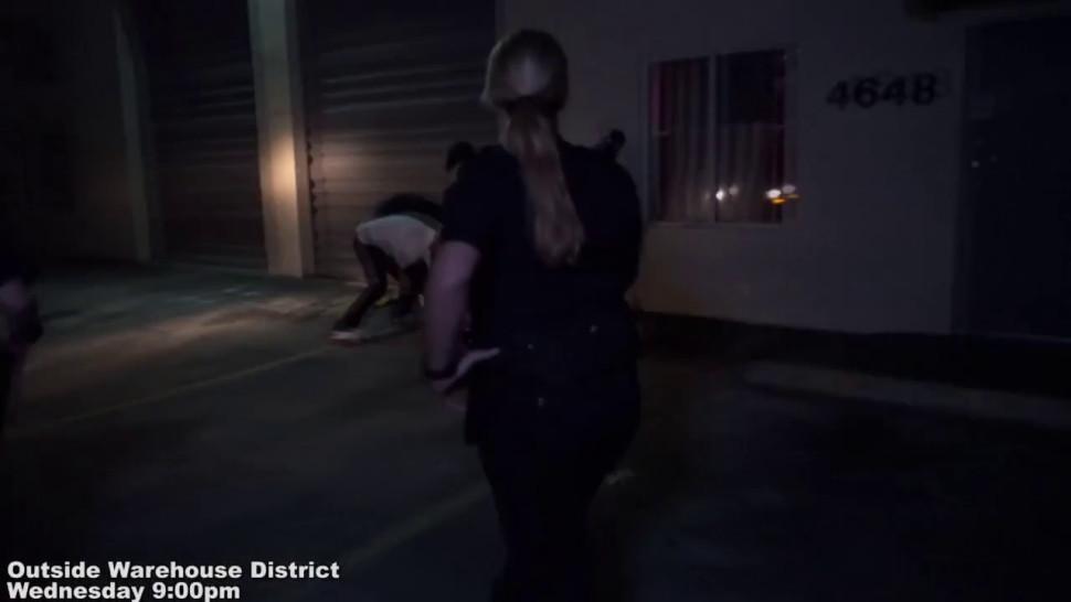 MILFs love to fuck rough with all the black criminals they arrest