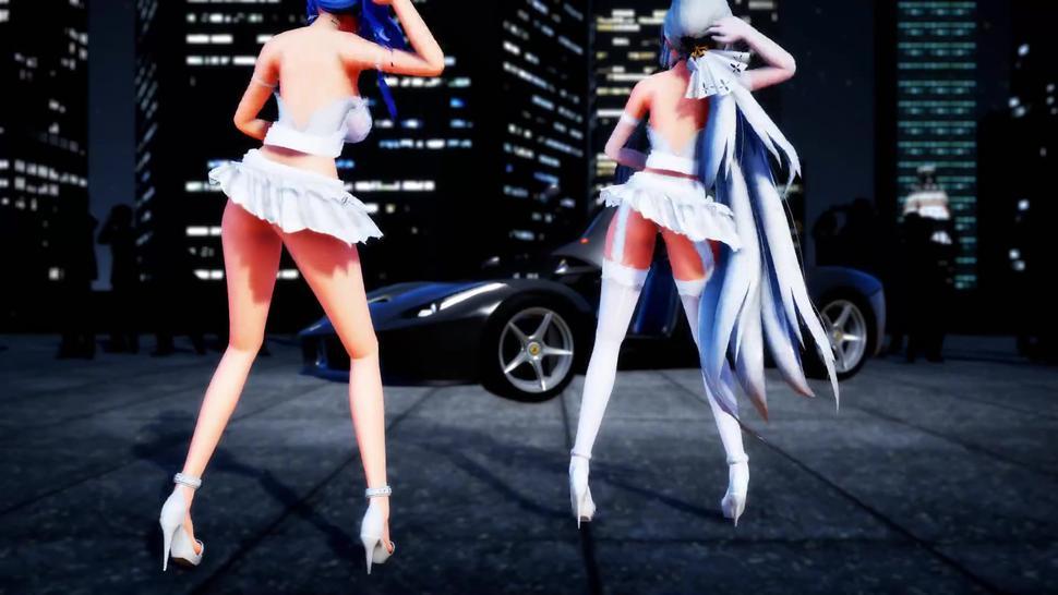 MMD Louis and Illustrious Azur Lane?Chocolate Cream?Made by GentleWhiteCat