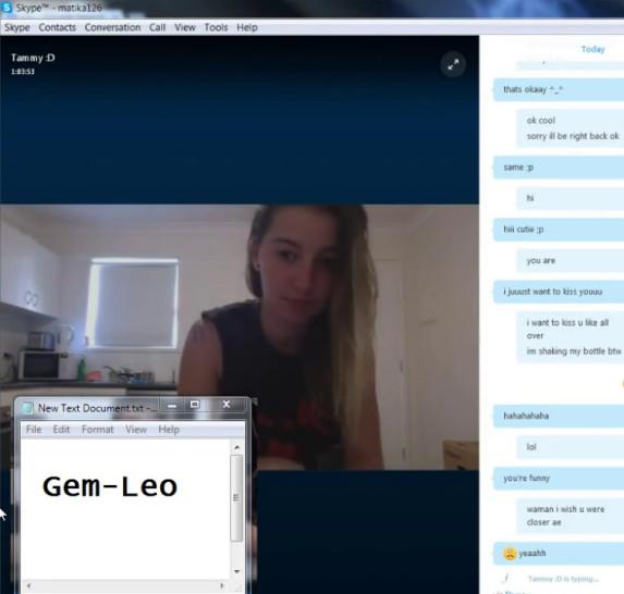 Cute Girl from Omegle - I become Infatuated with her - Credit GemLeo
